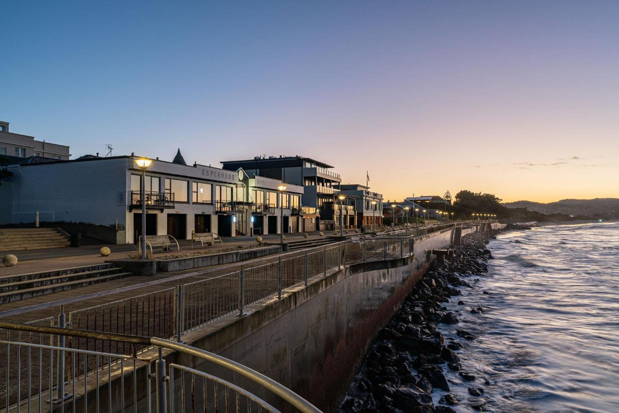 Esplanade Apartments Dunedin Esterno foto